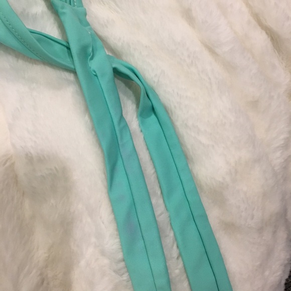 Mint green sequin bikini - Picture 3 of 3